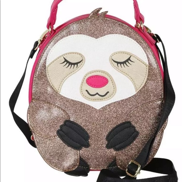 betsey johnson sloth purse